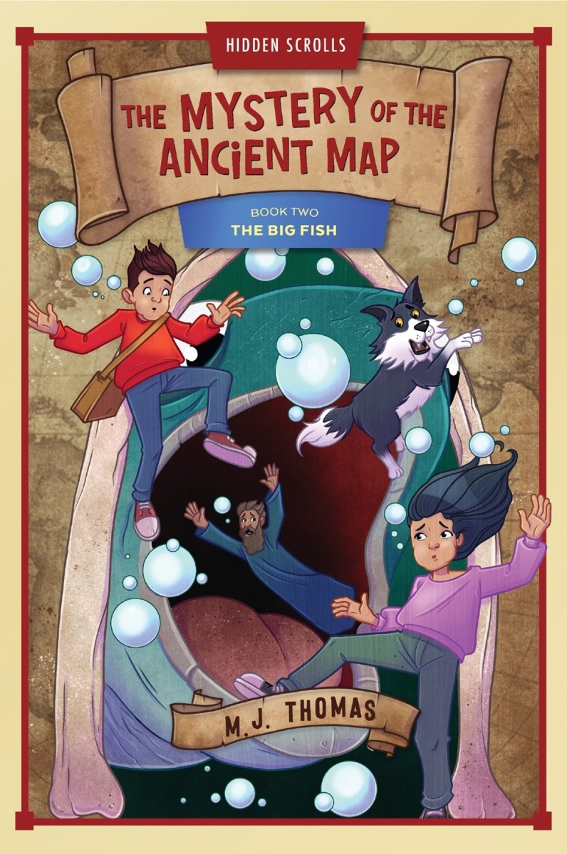 581135 The Big Fish Hidden Scrolls. The Mystery of the Ancient Map No.2 Book