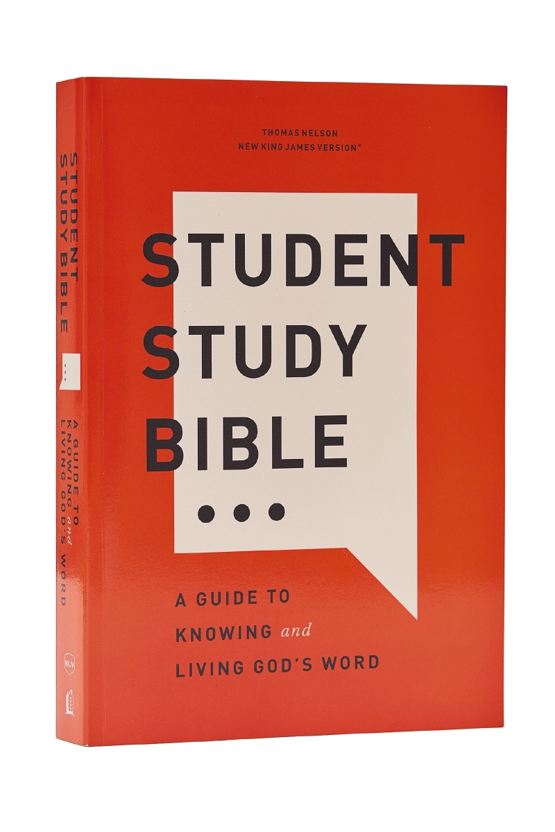 471575 NKJV Student Study Bible - Comfort Print - Softcover