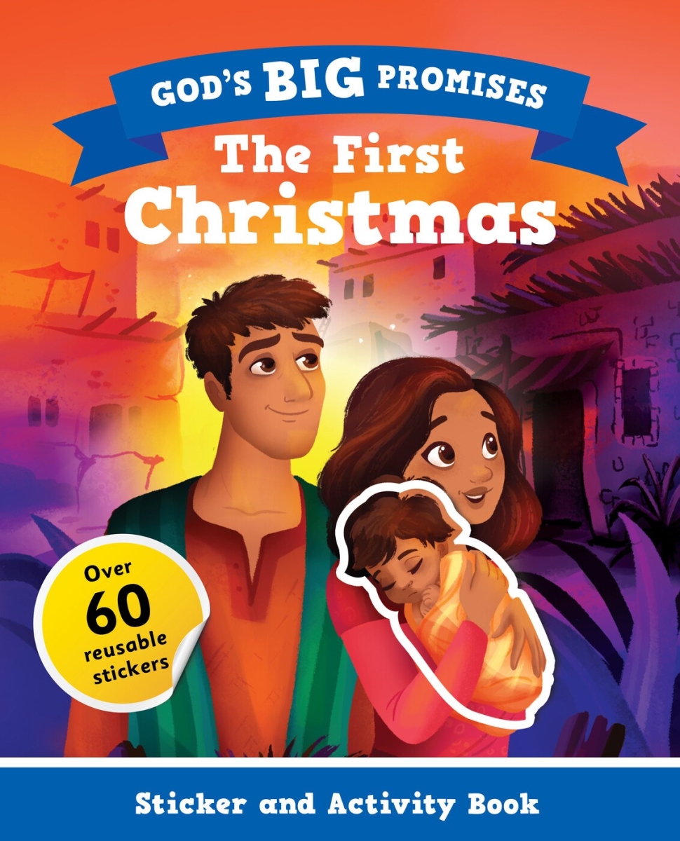 The Good Book 291525 Gods Big Promises Christmas Sticker & Activity Book
