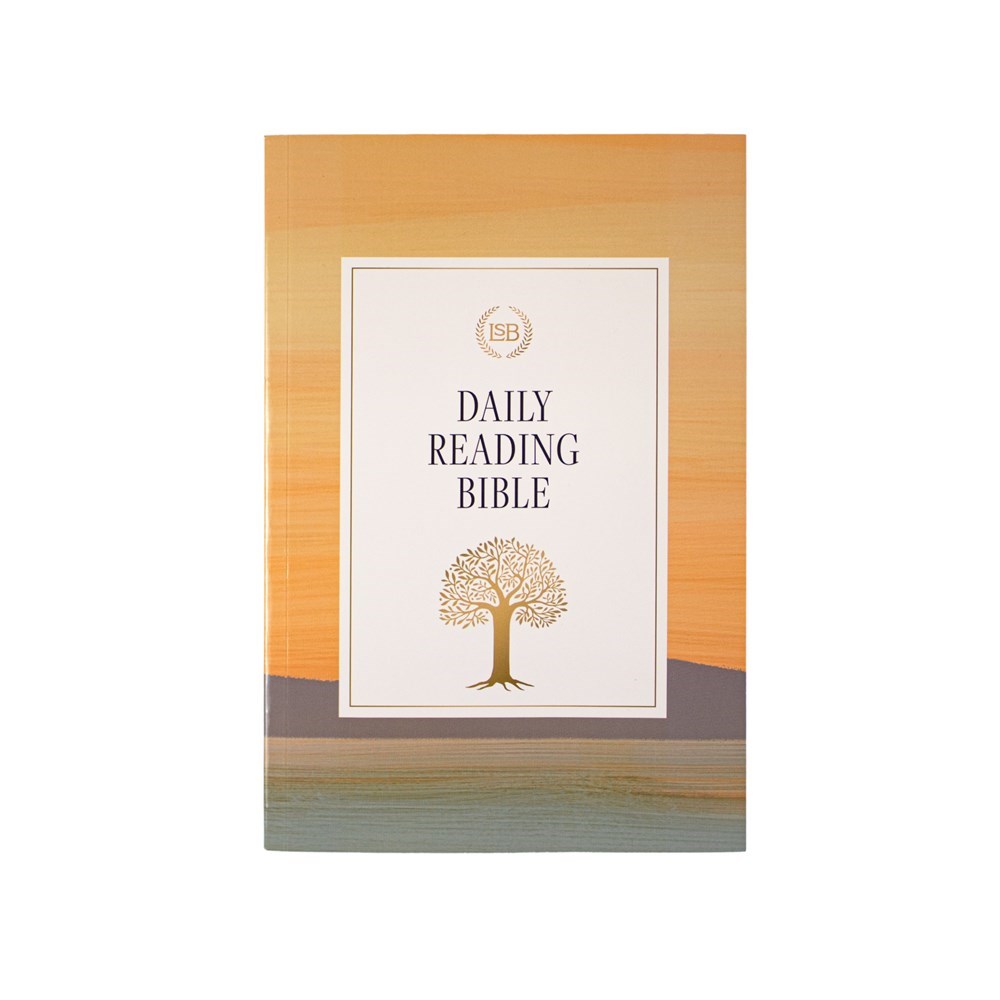 Steadfast Bibles 469670 Lsb Daily Reading Bible - Softcover