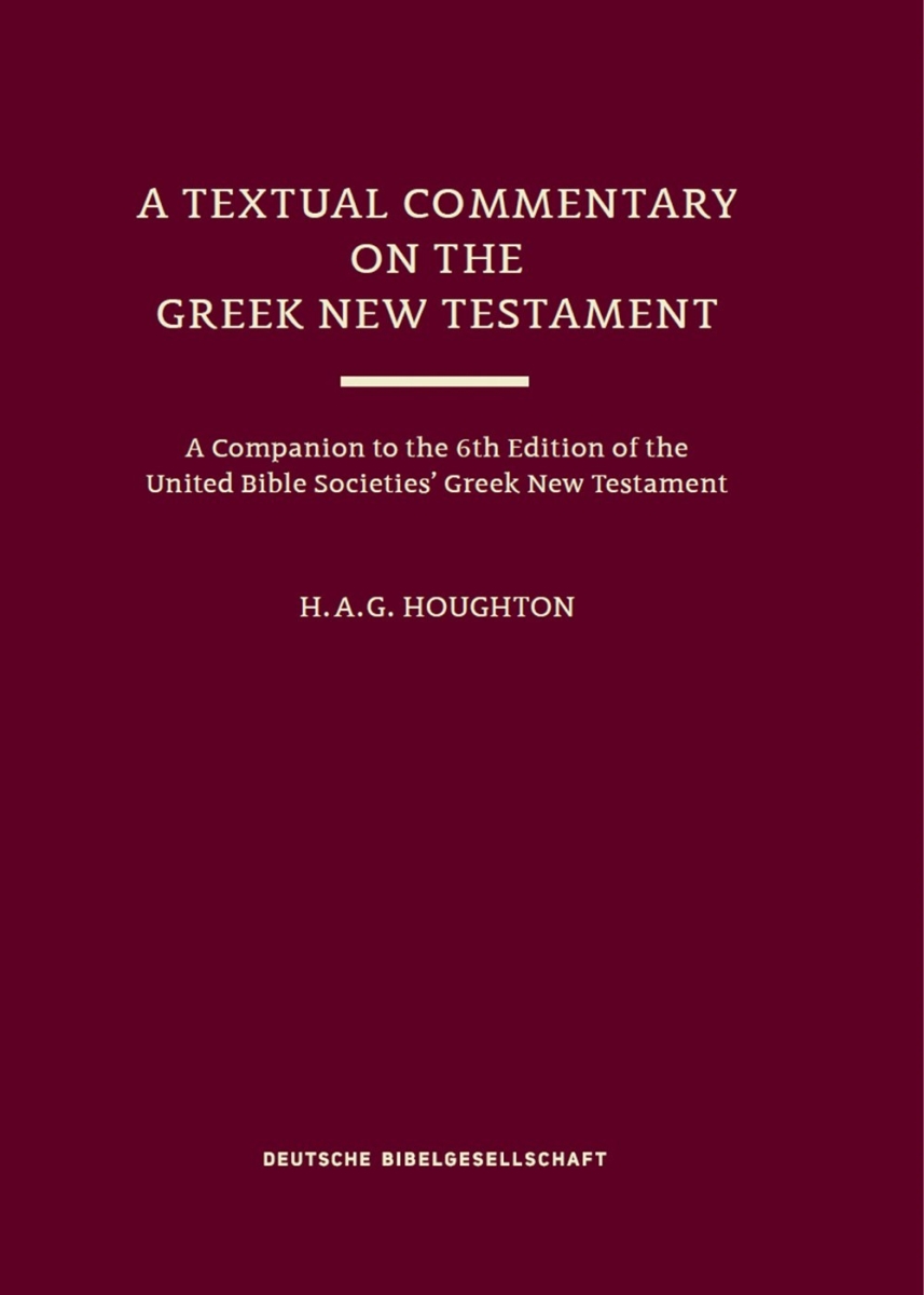 686744 A Textual Commentary On The Greek   Testament Hardcover