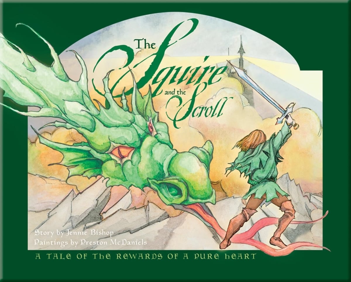 351820 The Squire & The Scroll Book - Softcover