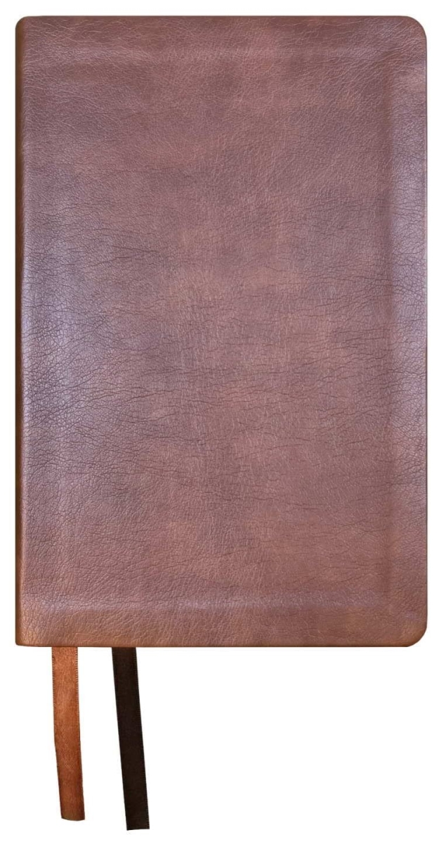231386 NASB 2020 Reference Bible - Brown Leatherflex