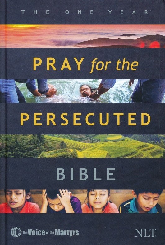 215139 NLT The One Year Pray for The Persecuted Bible - Hardcover
