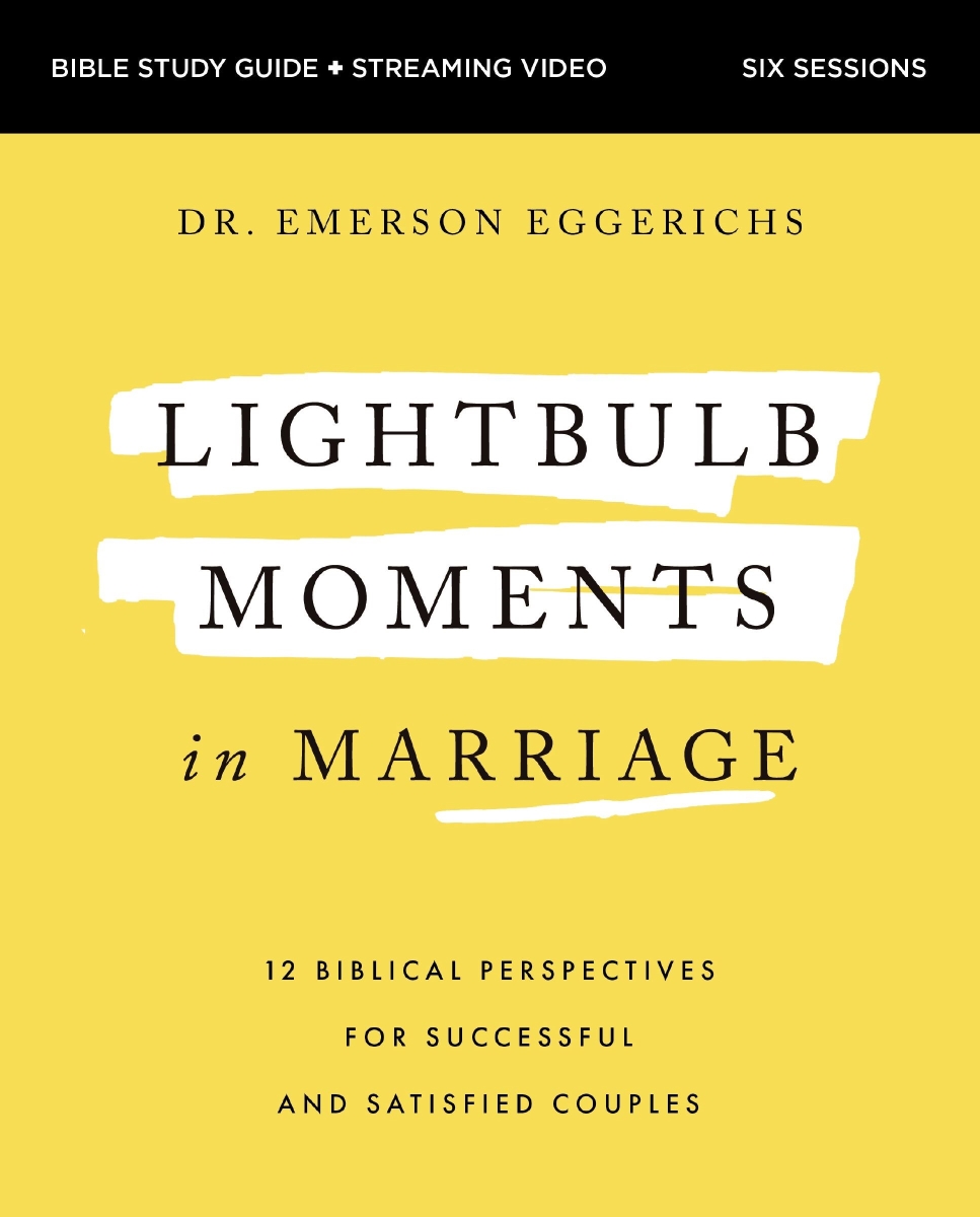 581082 Bible Study Guide with Streaming Video - Lightbulb Moments in Marriage & Digital Video Access