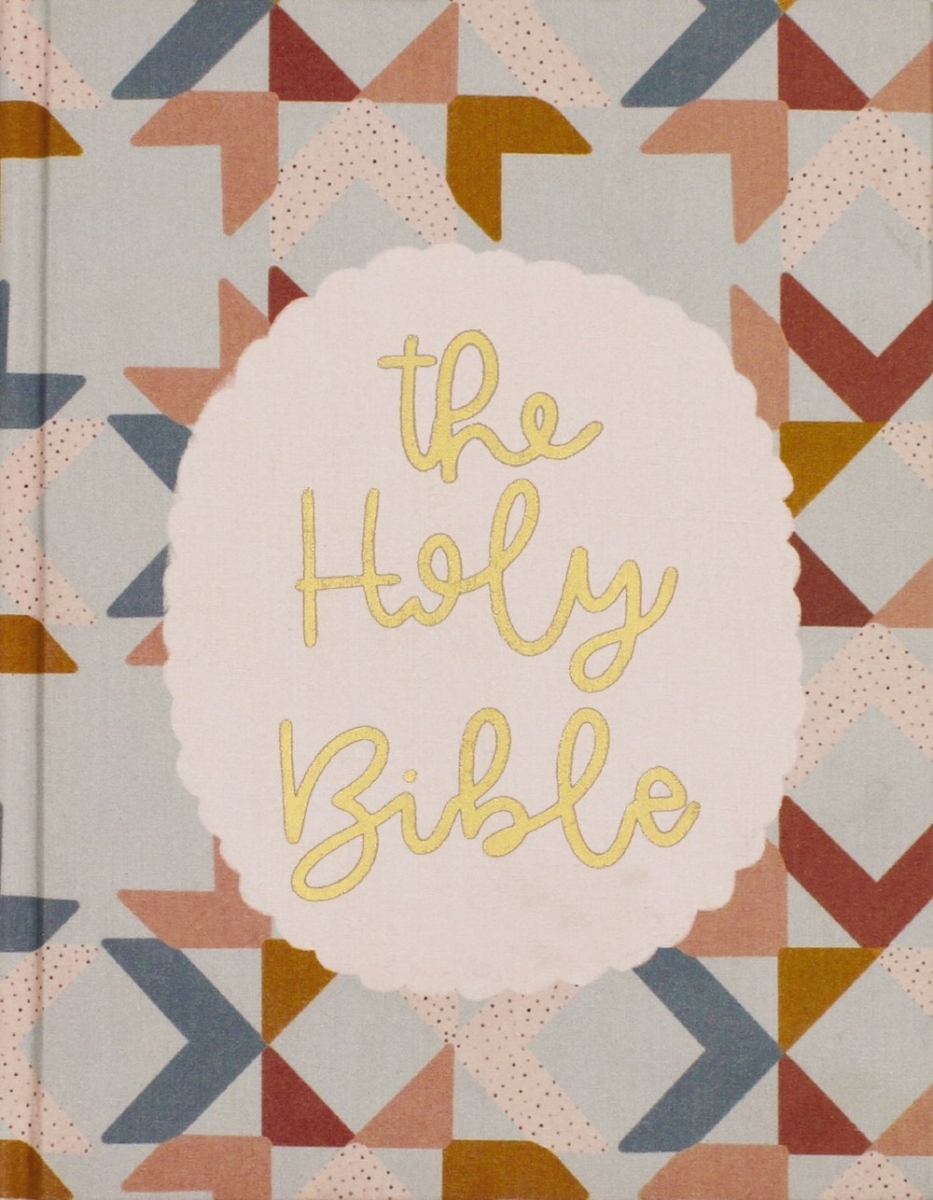 581098 NIV Artisan Collection Bible - Multi Color, Quilted Cloth-Over-Board