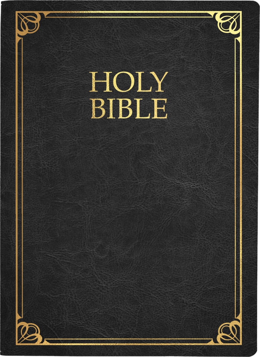 403555 KJVER Family Legacy Holy Bible Large Print - Black Genuine Leather Indexed