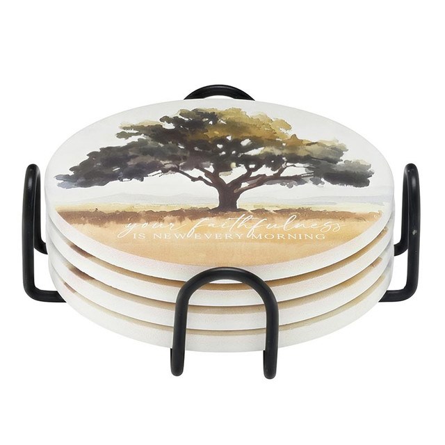 719360 Tree of Life Coaster Set - Pack of 4