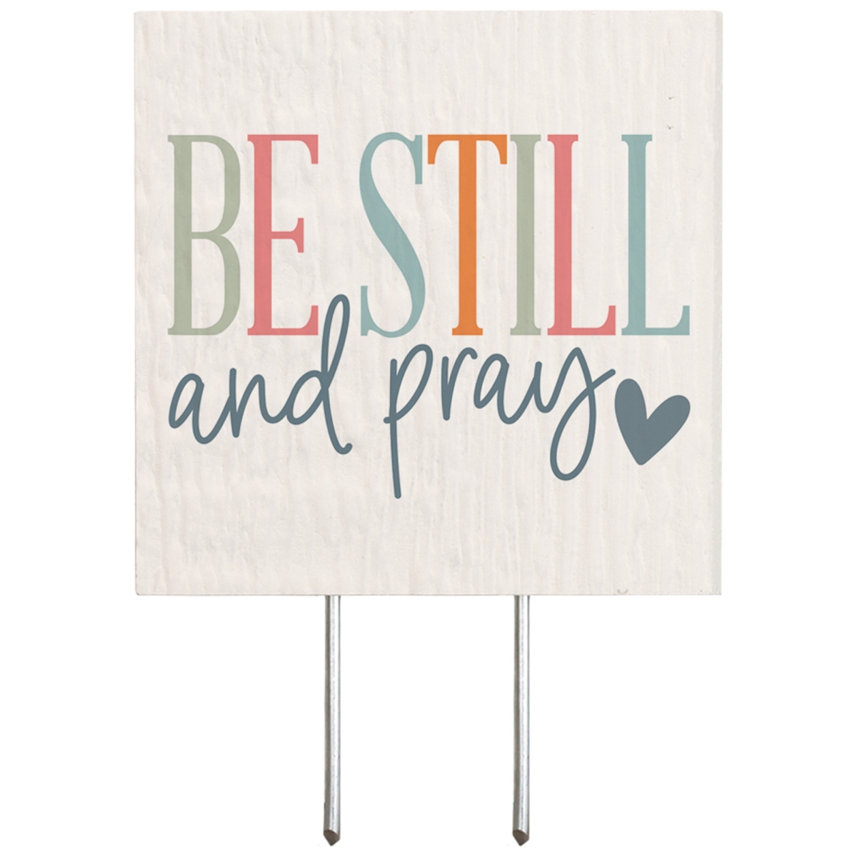 718654 4 x 5.75 in. Be Still & Pray Plant Thoughts Card