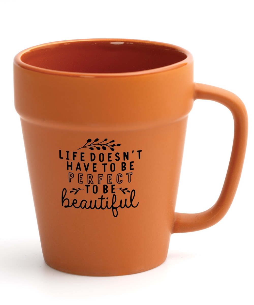 719264 14 oz Designer Planter Life Does Not Have to Be Mug