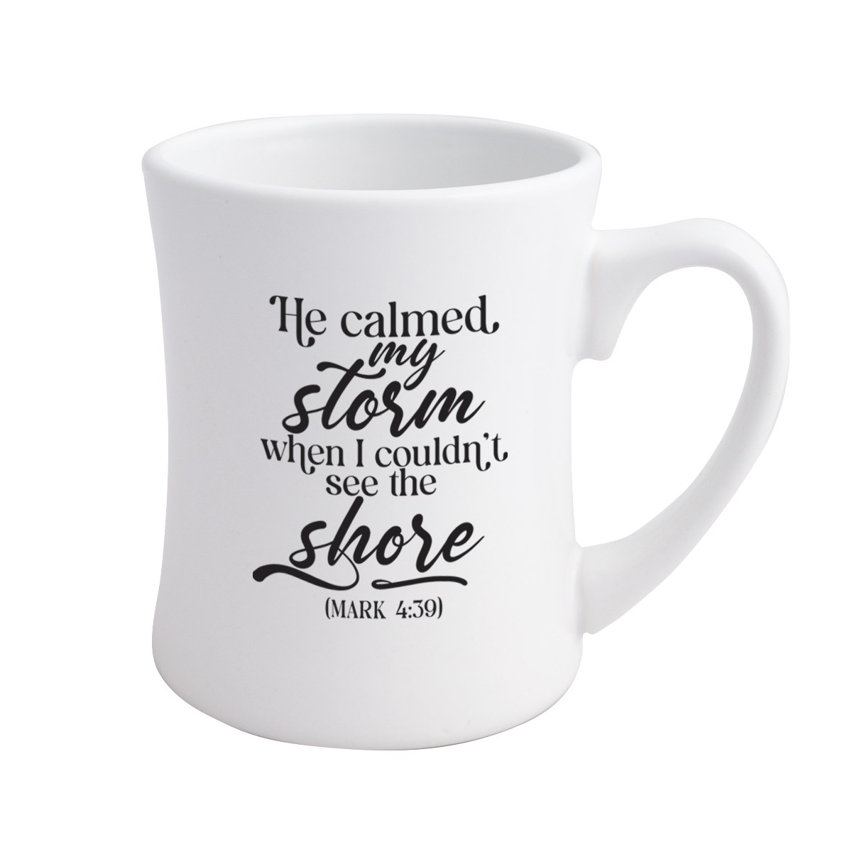Picture of Dexsa 719287 19 oz He Calmed My Storm Designer Coffeehouse Mug