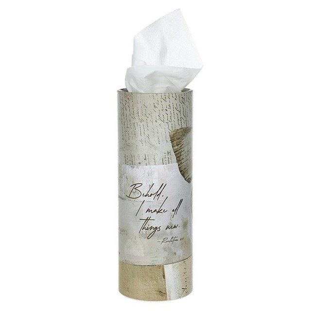 719441 Behold I Make All Things   Travel Tissues - 6 in. Tube