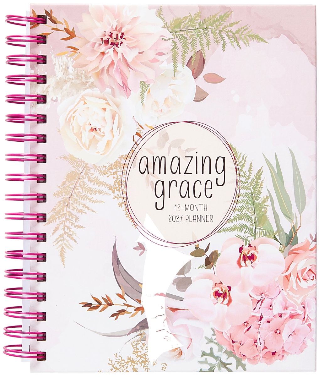 711456 Amazing Grace 2027 12-Month Planner Book
