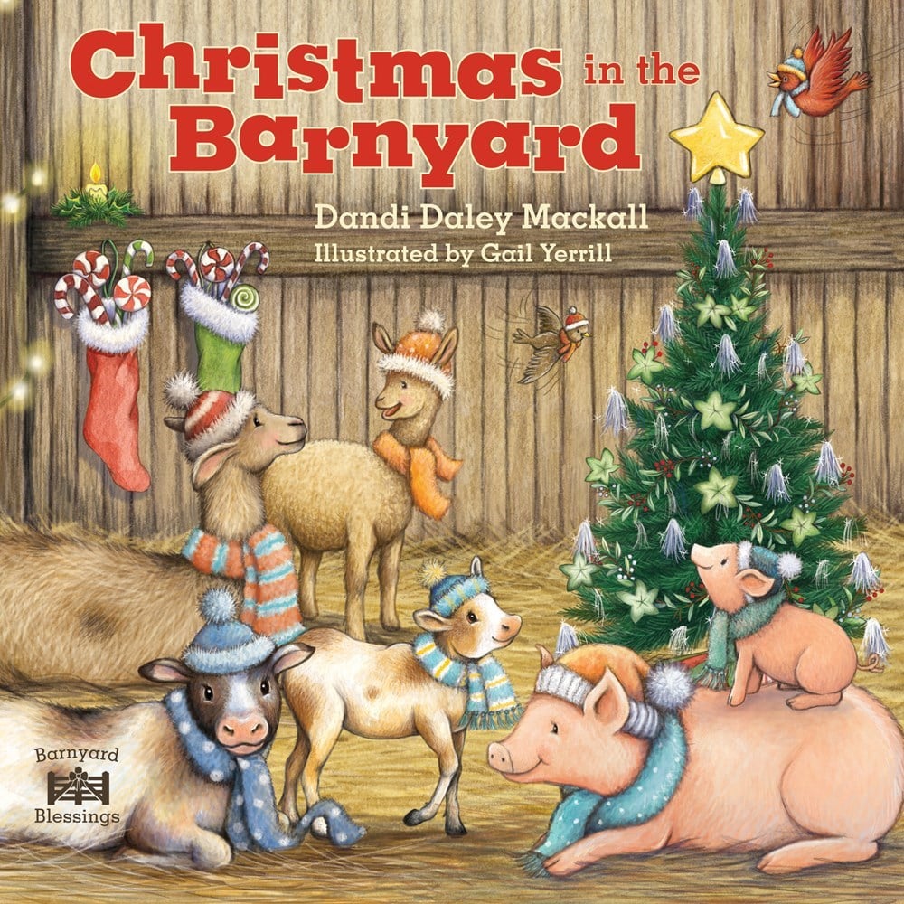 359866 Christmas In The Barnyard Blessings Trade Paper