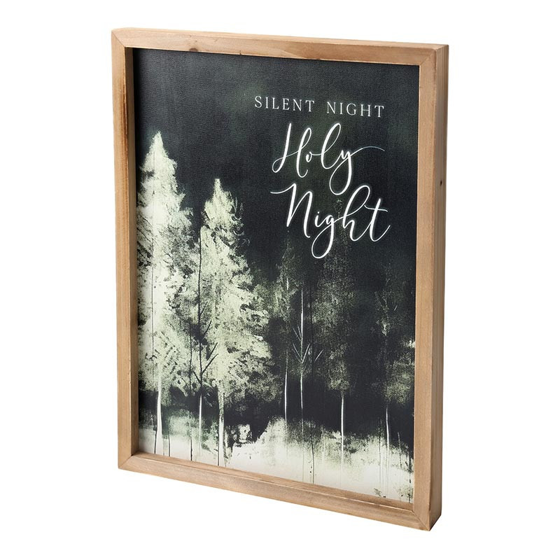 690520 12 x 16 in. Silent Night Framed Art