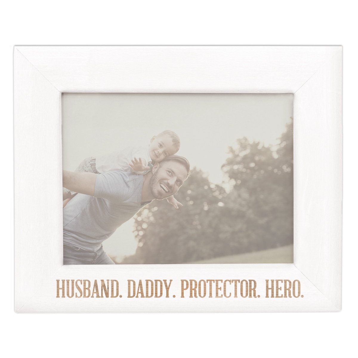 718641 9.25 x 7.25 in. Husband Daddy Hero Framed Moments Art
