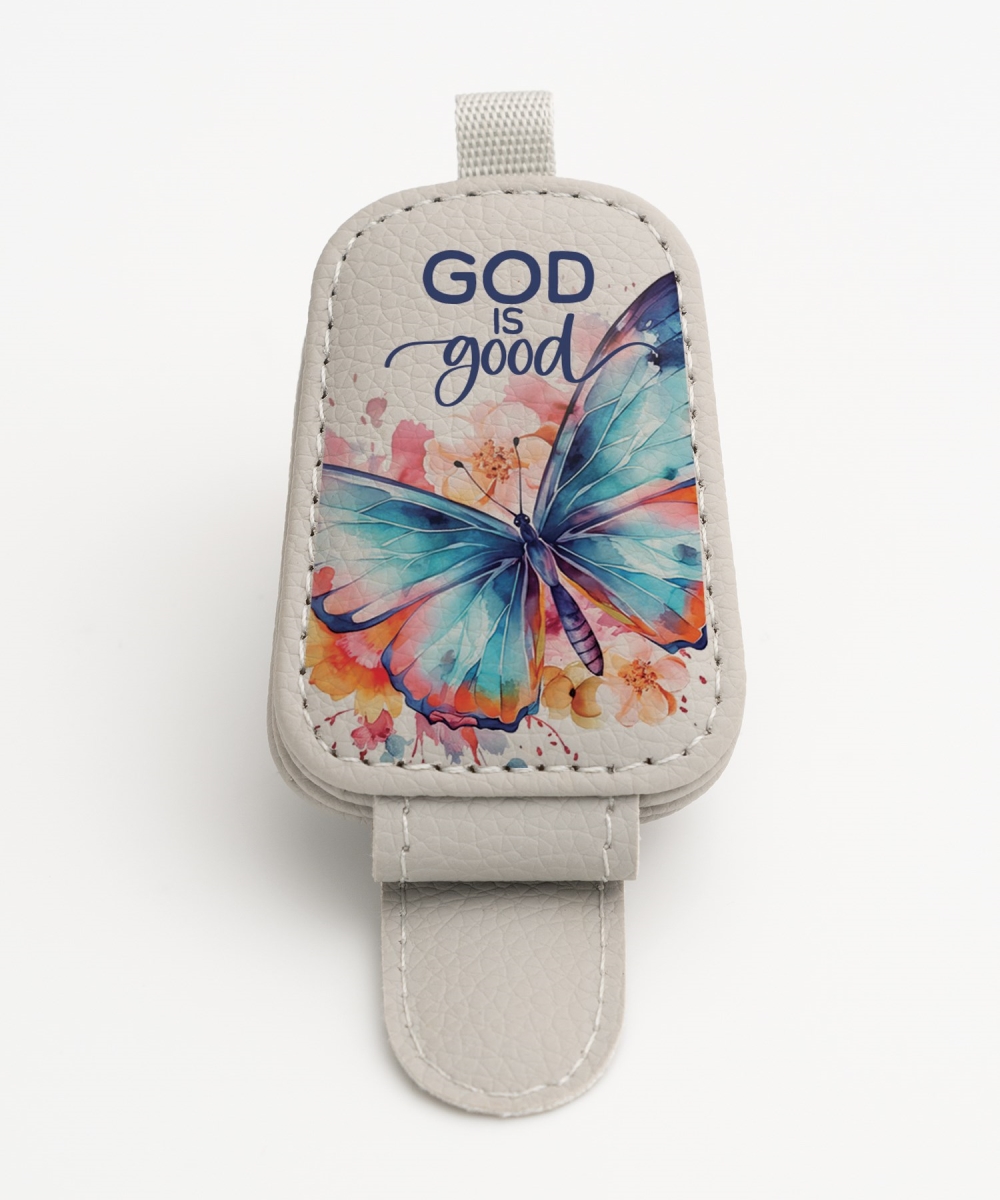 719205 God is Good Car Visor Clip