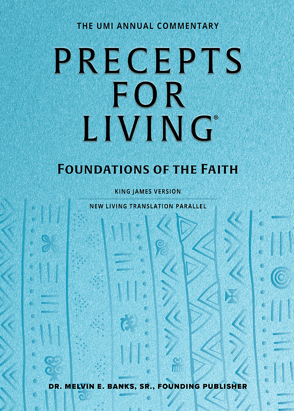 564060 Precepts Bible Study Commentary Book for Living 2025-2026 Commentary