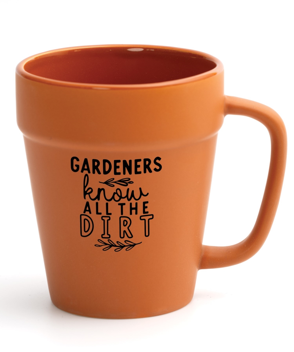 719267 14 oz Designer Planter Mug - Gardeners Know All