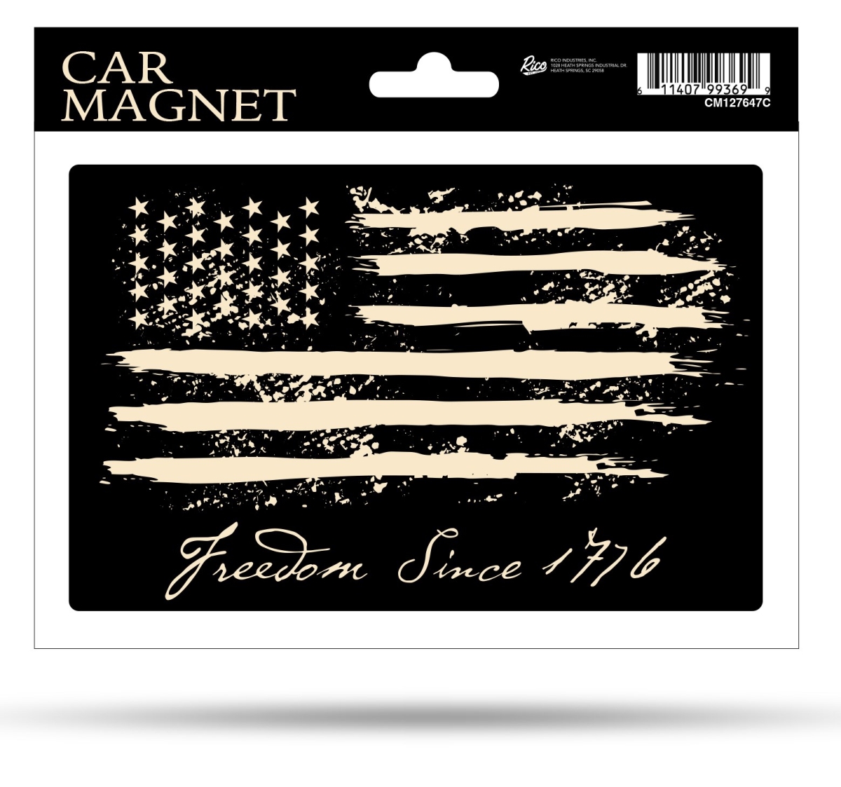 708422 5.75 x 7 in. Patriotic Car Magnet - Since 1776