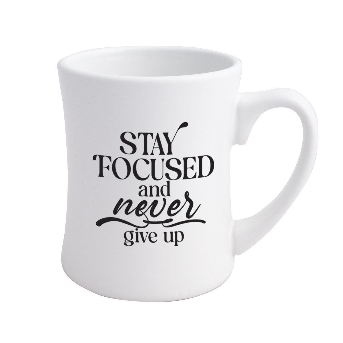 719296 19 oz Designer Coffeehouse Mug - Stay Focused