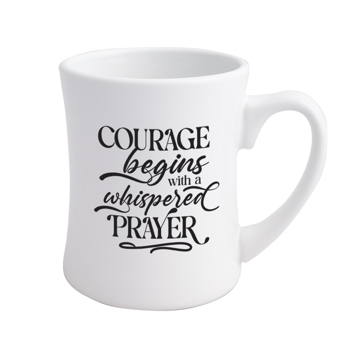 Picture of Dexsa 719283 19 oz Courage Begins with Designer Coffeehouse Mug