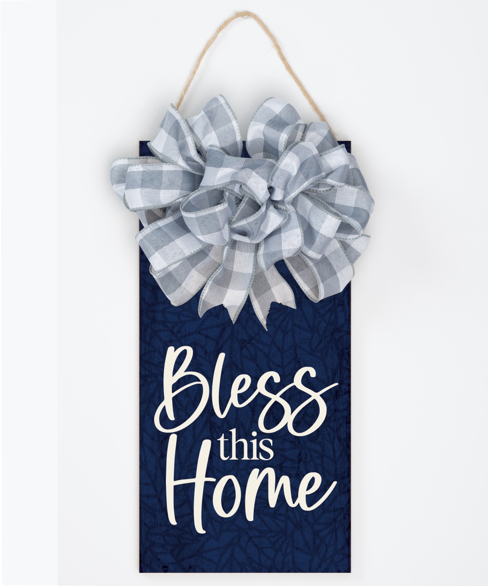 719301 6.75 x 13.625 in. Bless This Home Hangable Blessings