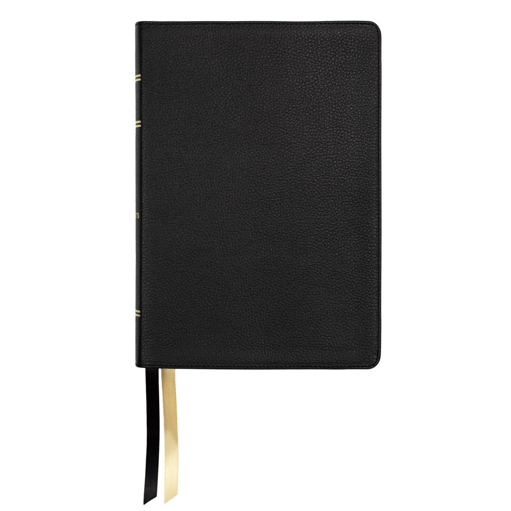 Steadfast Bibles 699991 LSB Shepherds Pastor Bible, Down Black Cowhide