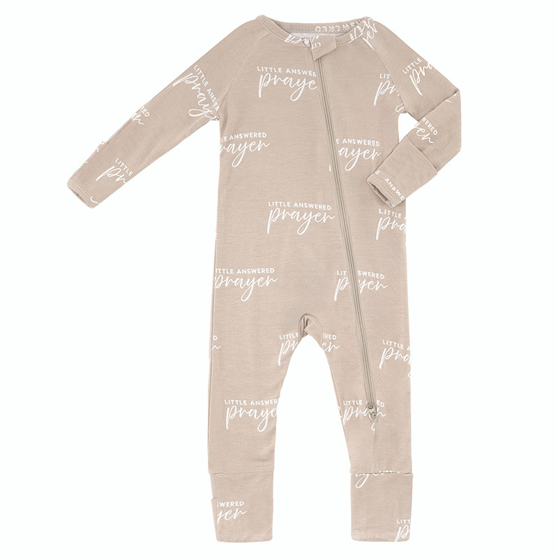 719407 Little Answered Prayer Baby Cozy Romper Suit - 3-6 Months