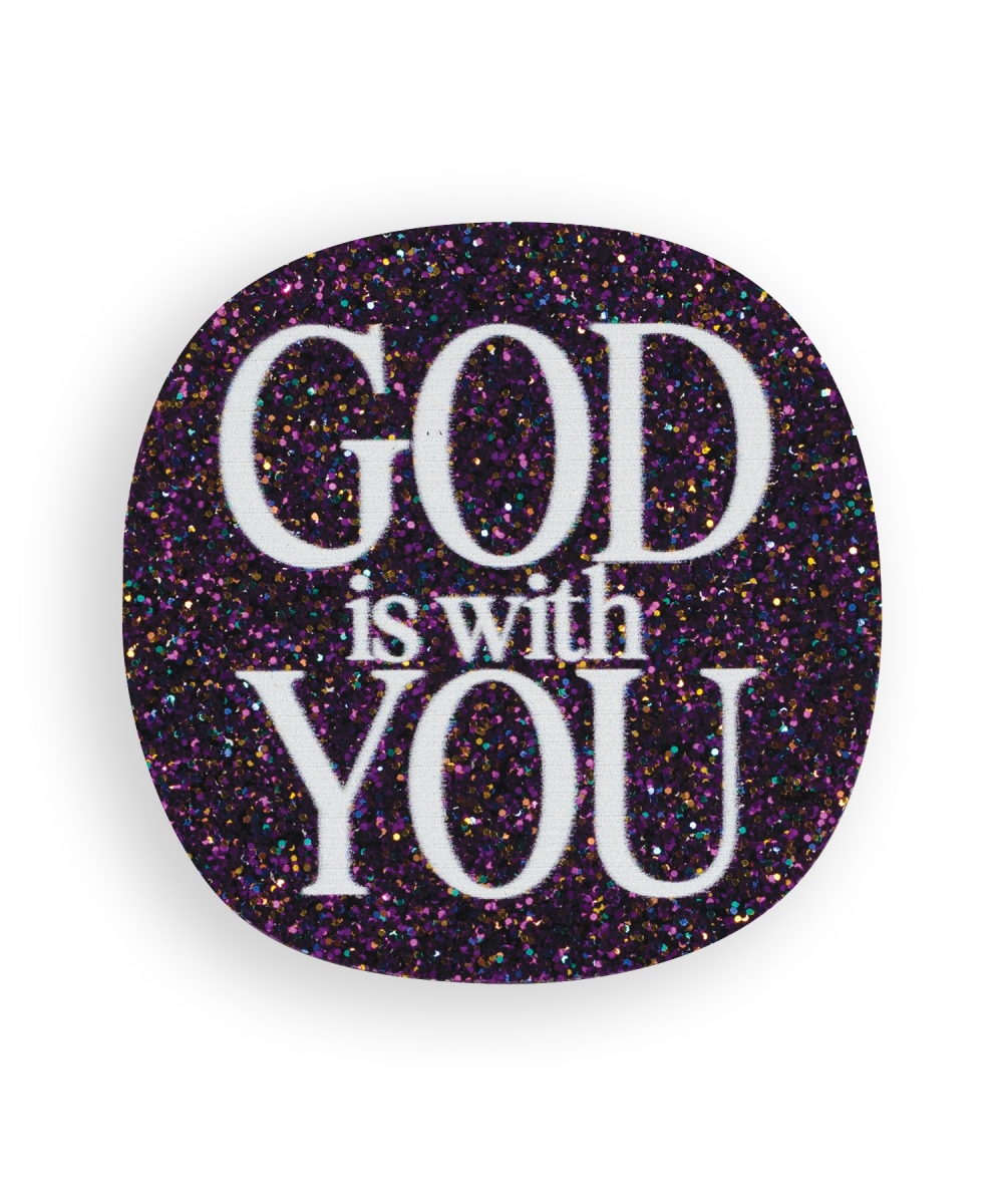 719216 God is with You Scentable Car Vent Clip