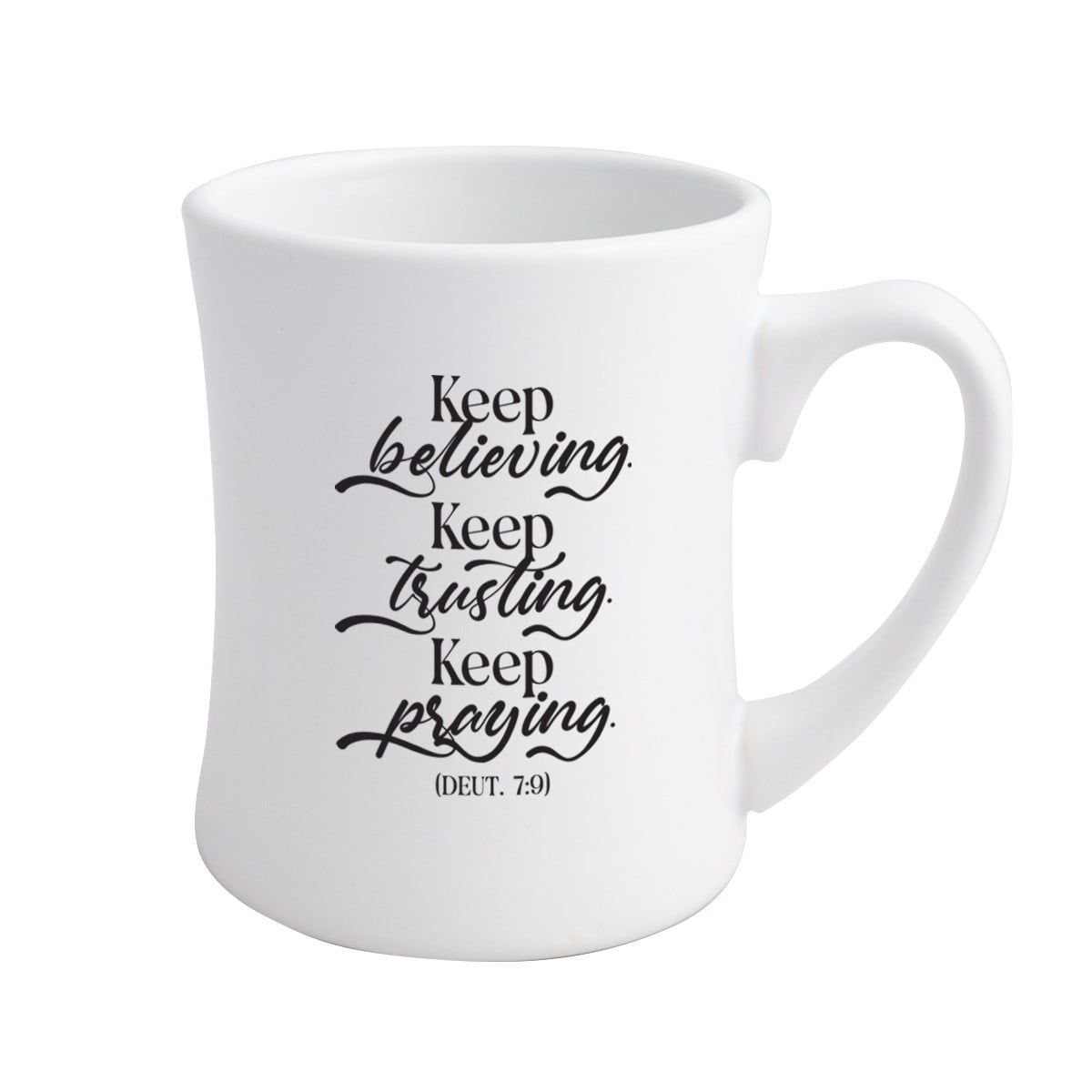 Picture of Dexsa 719288 19 oz Keep Believing Designer Coffeehouse Mug