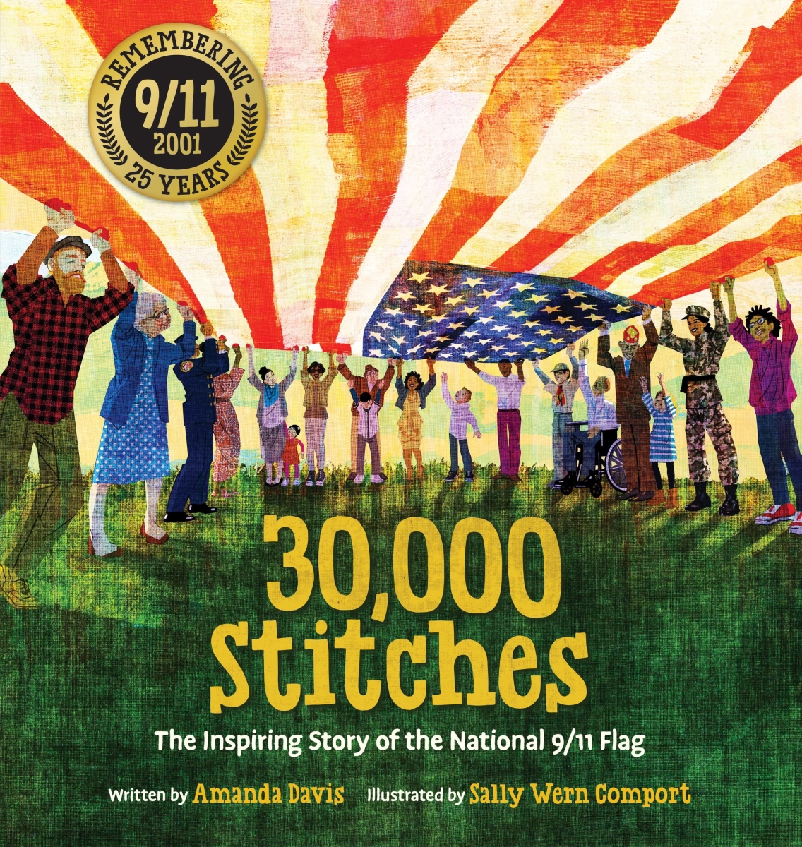 755944 30000 Stitches Softcover The Inspiring Story of the National 9-11 Flag Trade Paper