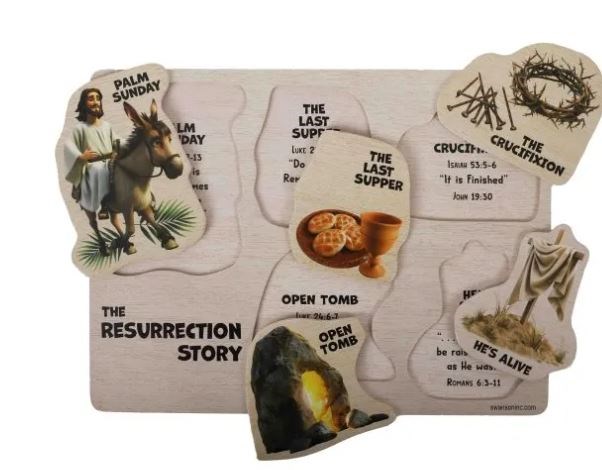 799243 Resurrection Story Puzzle for Age 2 Plus Years