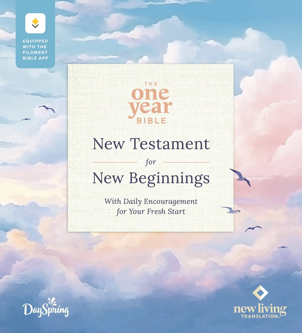 703468 NLT The One Year Bible   Testament for   Beginnings, Filament Enabled - Softcover