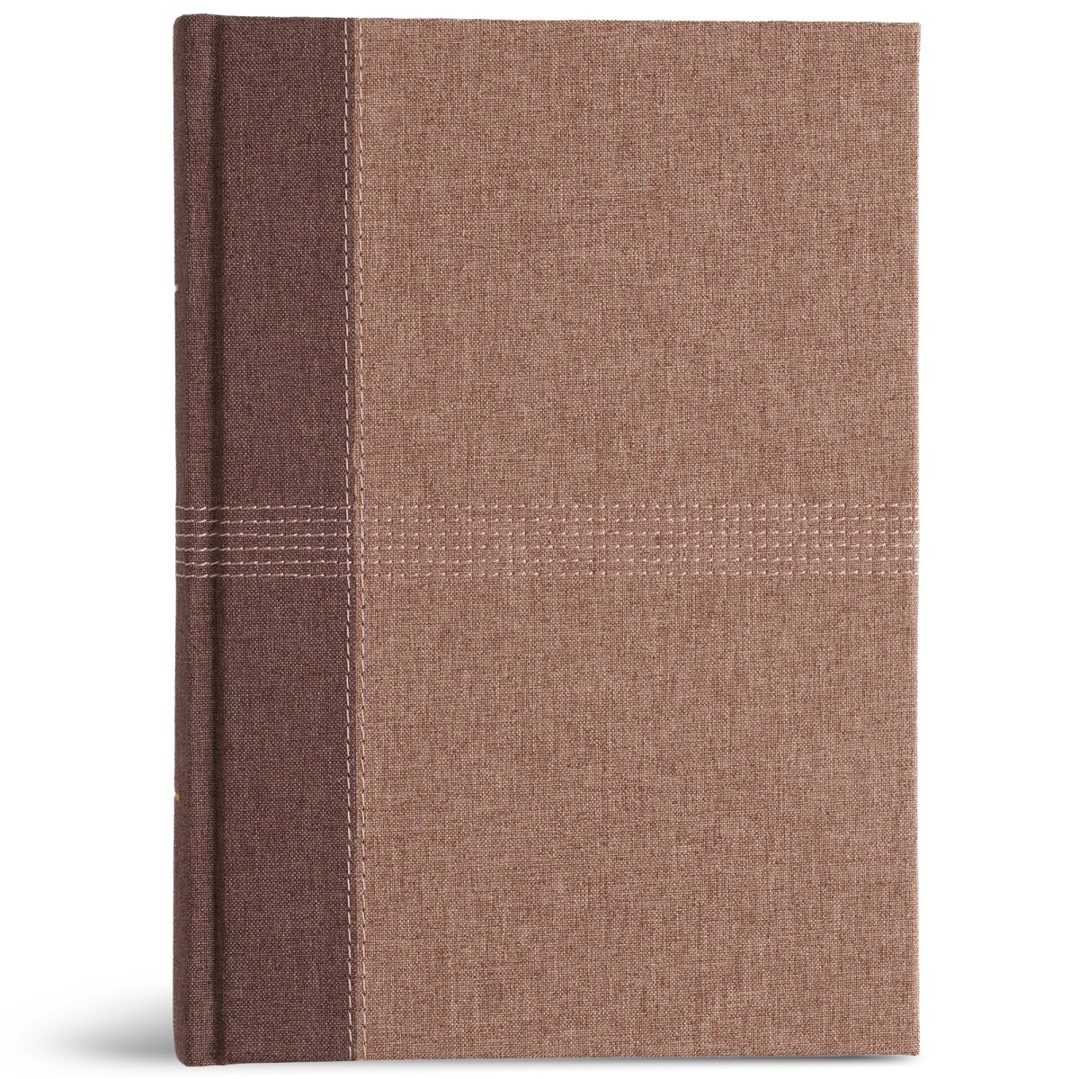 710506 NASB Notetaking Bible & Large Print Edition - Brown Cloth Over Board