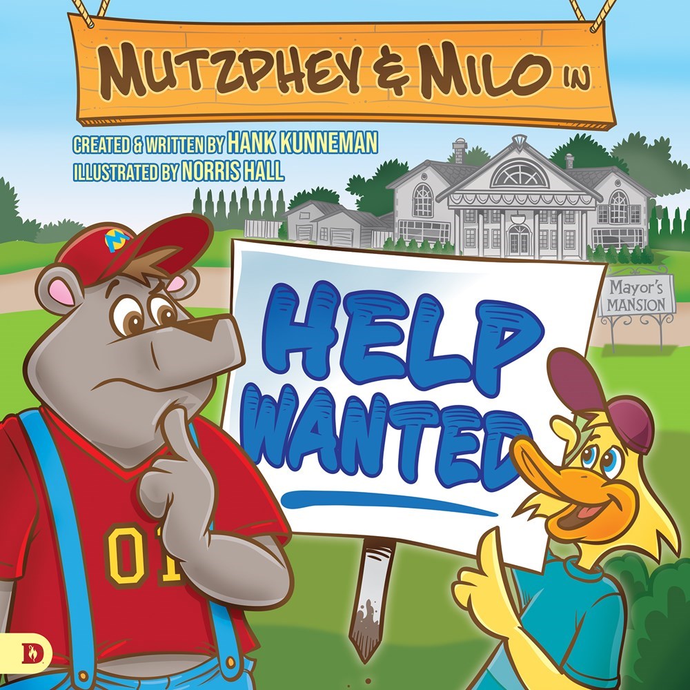 74152X Mutzphey & Milo Help Wanted Kids Book