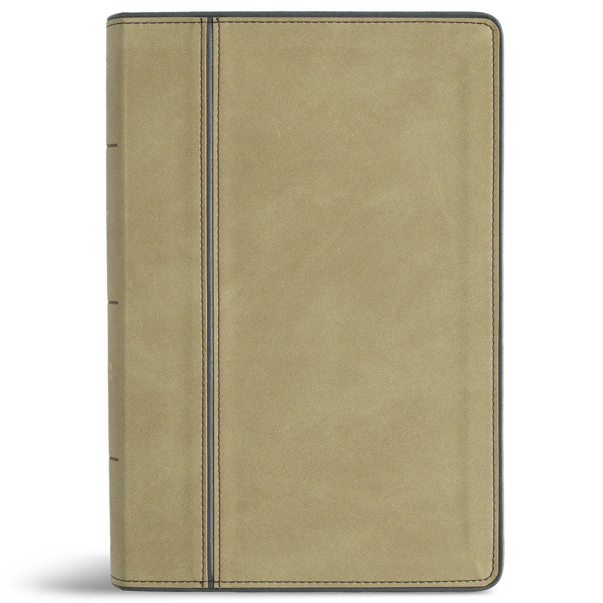 710493 CSB Personal Size Giant Print Bible & Optimal Type, Digital Study Edition - Sage Suedesoft Leathertouch Indexed