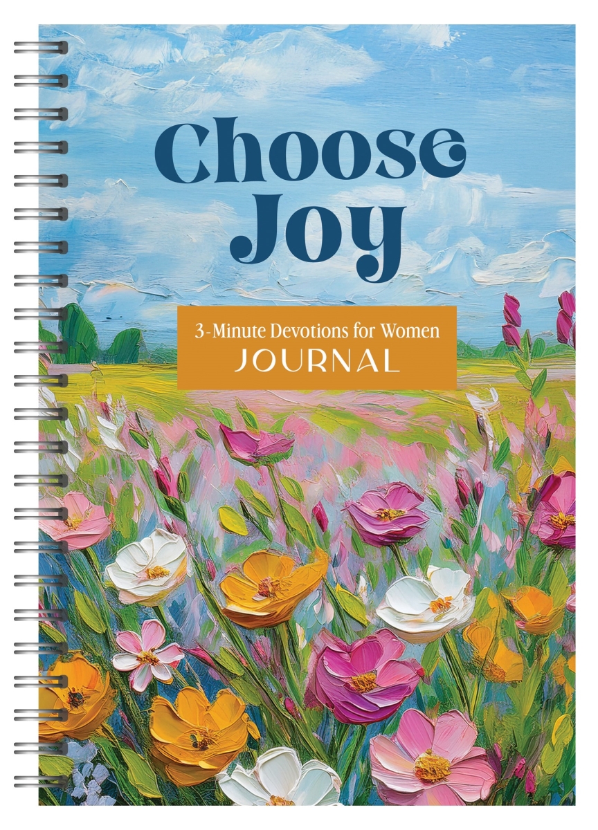 Barbour Publishing 690182 Choose Joy 3-Minute Devotions for Women Journal Book