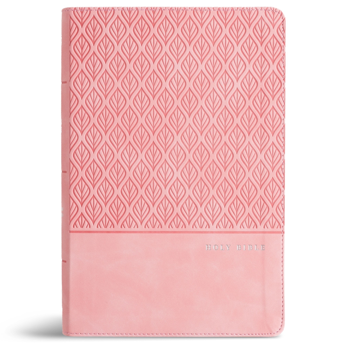 710491 CSB Personal Size Giant Print Bible & Optimal Type, Digital Study Edition - Pink Leathertouch Indexed