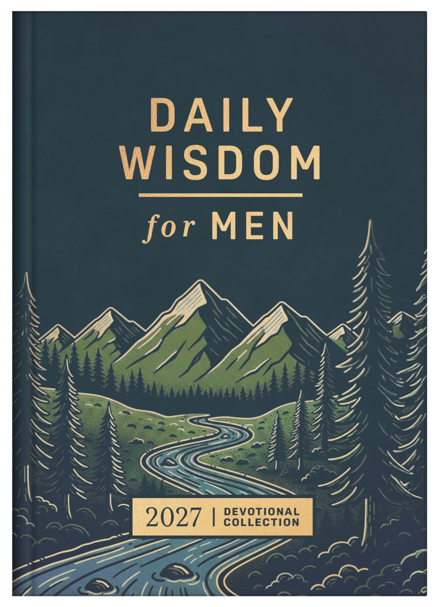 Barbour Publishing 690183 Daily Wisdom for Men 2027 Devotional Collection Book