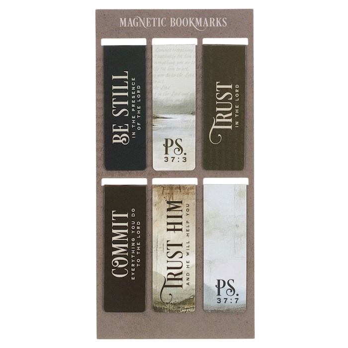 80851X Magnetic Bookmark Set - Be Still
