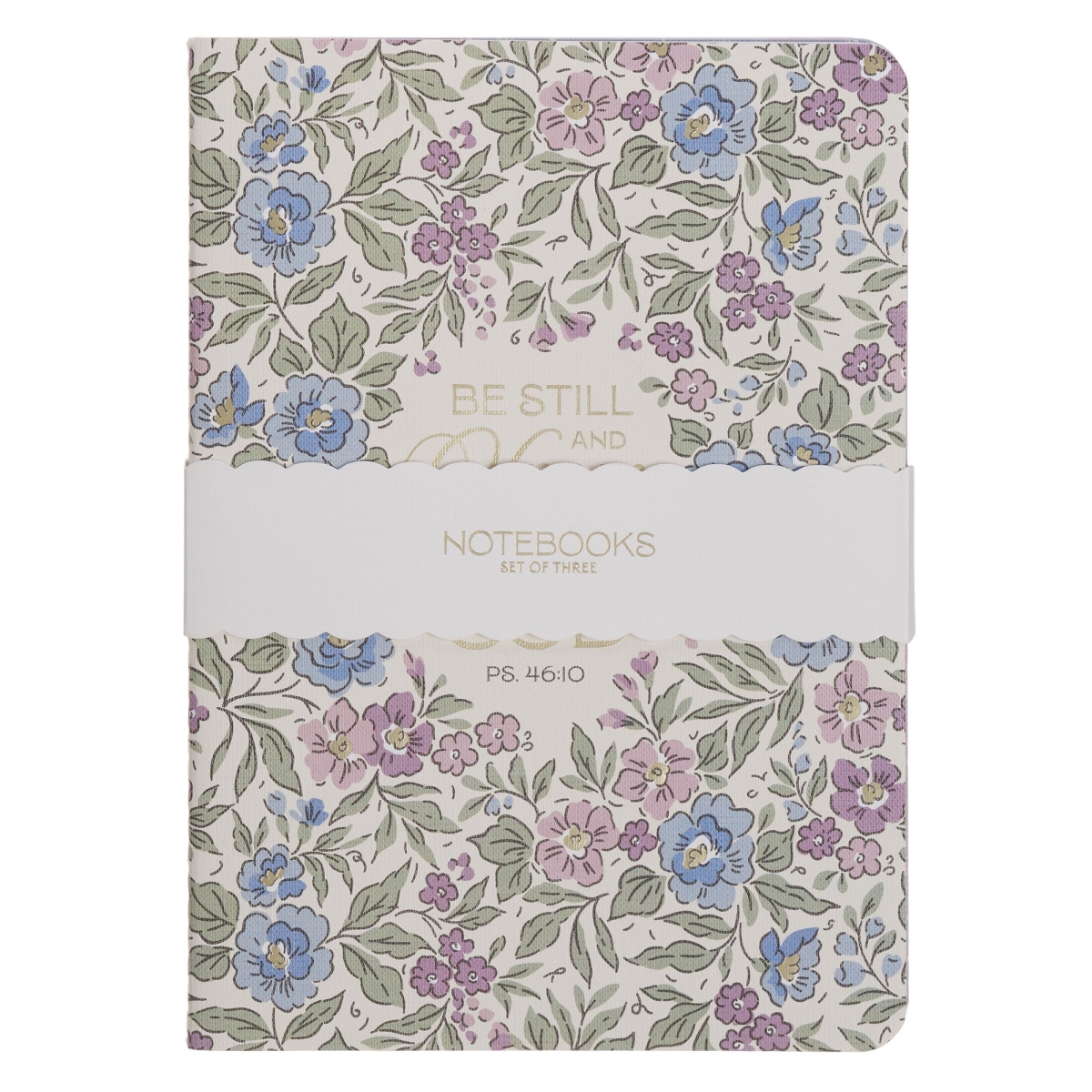 808546 Be Still & Know Ps. 46-10 Notebook Set - 3 Piece
