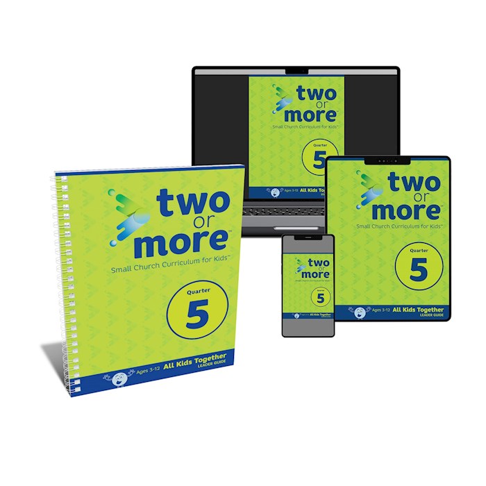 Group Publishing 76473X Two or More All Kids Together - Print Plus Digital Leader Pack - Quarter 5