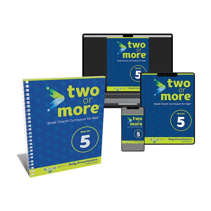 Group Publishing 76475X Two or More Only Preschoolers - Print Plus Digital Leader Pack - Quarter 5