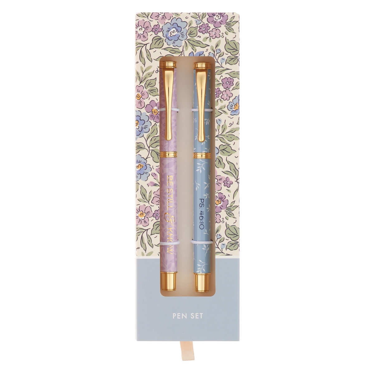 80858X Be Still & Know Ps. 46-10 Pen Set - 2 Piece
