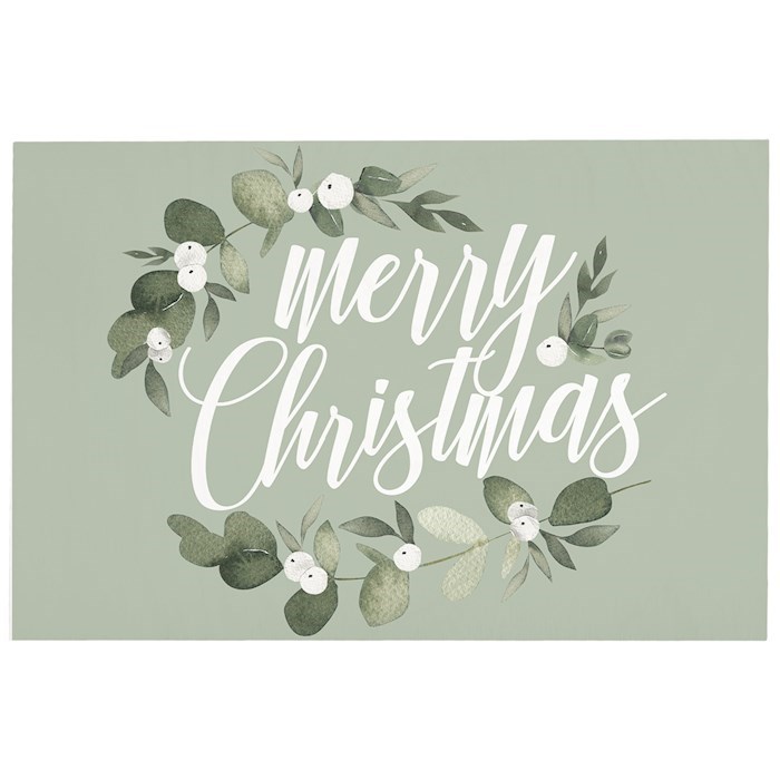 817755 Merry Christmas Wooden Postcard - 4 x 6 in.