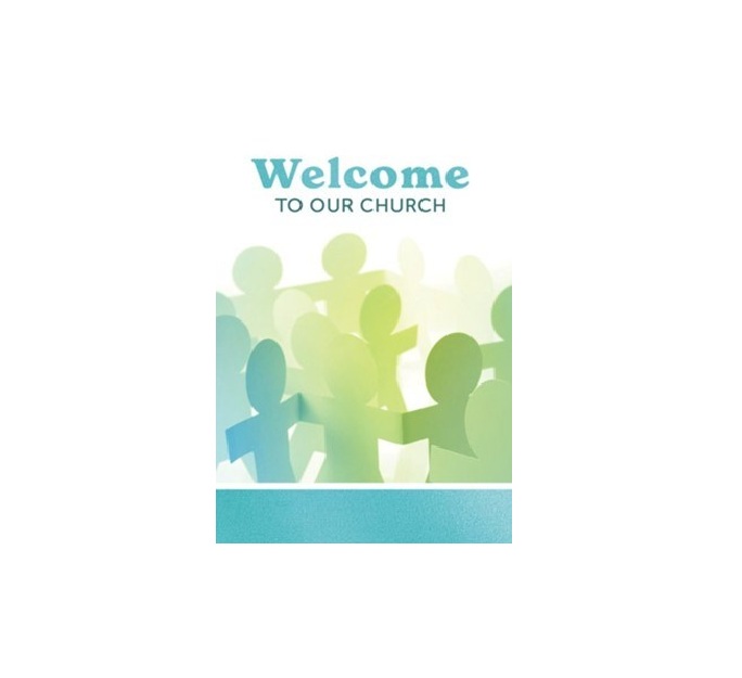 361445 Our Church 1 John 1-7 Welcome Folder - Pack of 12