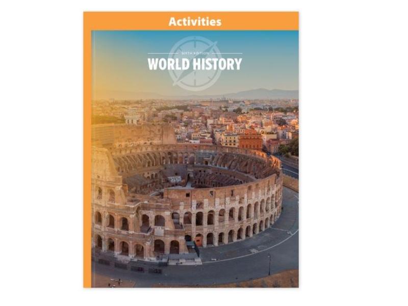 BJU Press 76461X 6th Edition World History Activities Book