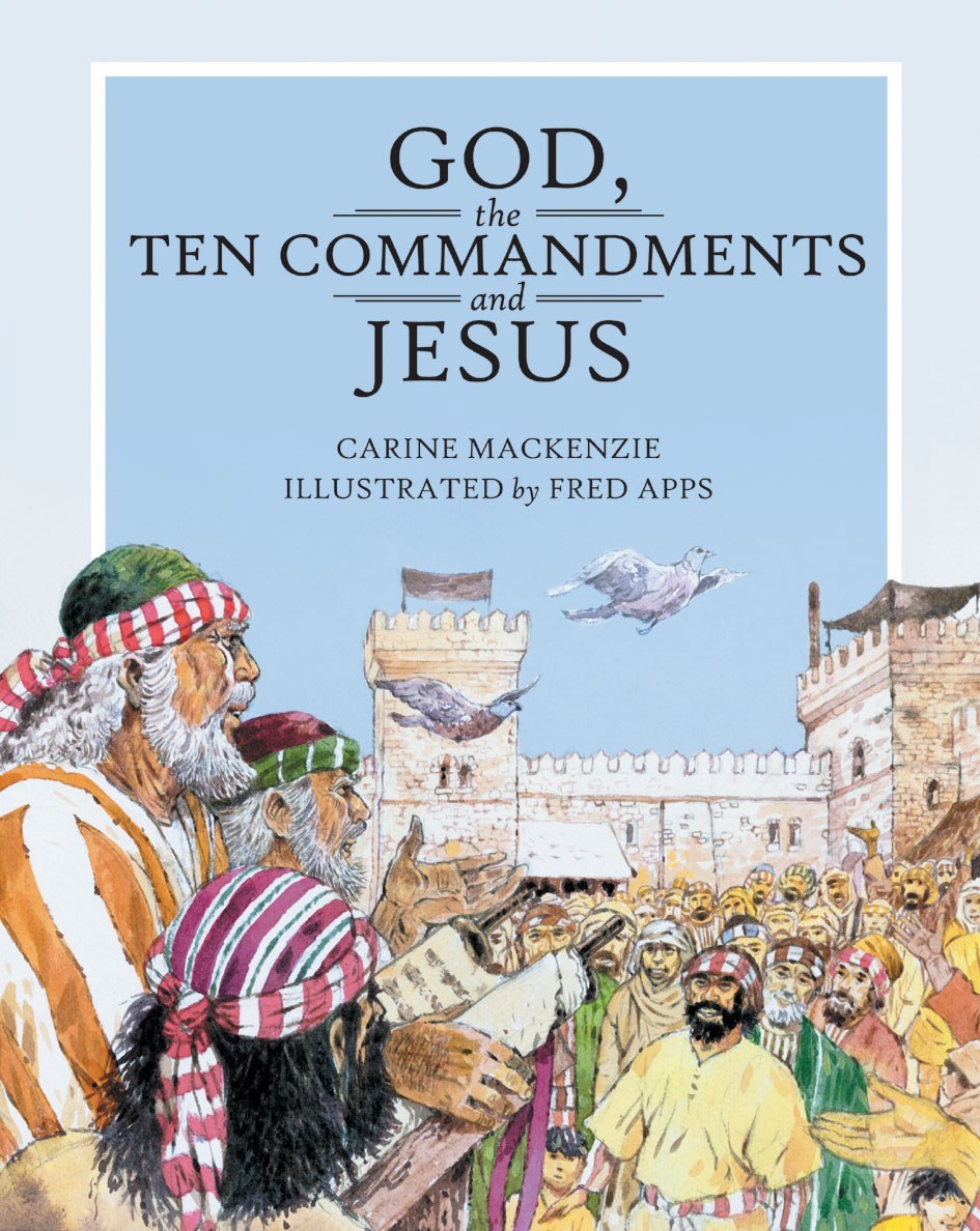 798136 God The Ten Commandments & Jesus Book