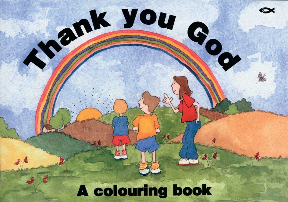 823874 Thank You God A Coloring Book